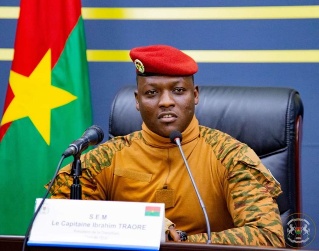 Ibrahima Traore, President of Burkina Faso